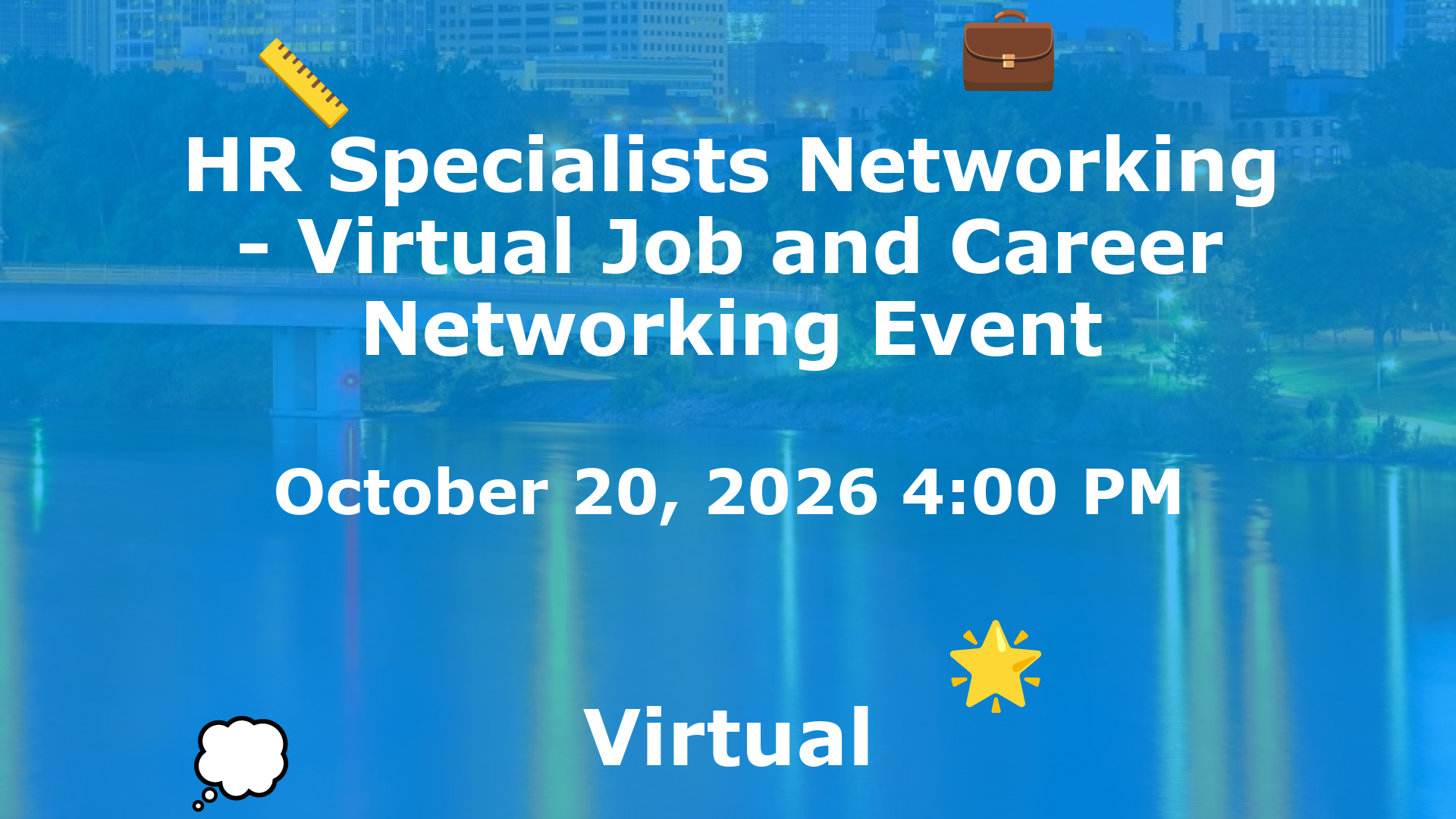 HR Specialists Networking - Virtual Job and Career Networking Event event image